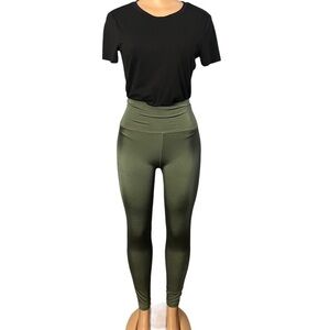 Aerie Chill Play Move Green Leggings